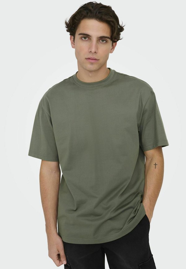ONSFRED TEE - Basic T-shirt - castor gray