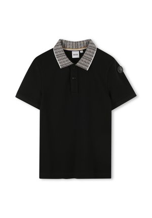 JUNIOR SHORT SLEEVE - Polo shirt - black