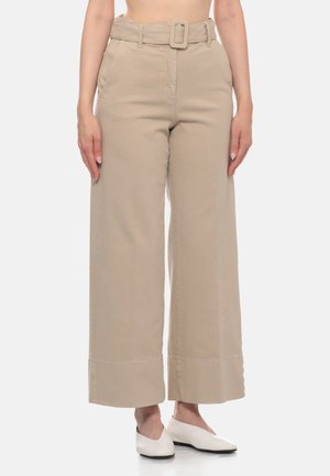 Marella, PANTALONI BEIGE CON CINTURA - Pantaloni - beige