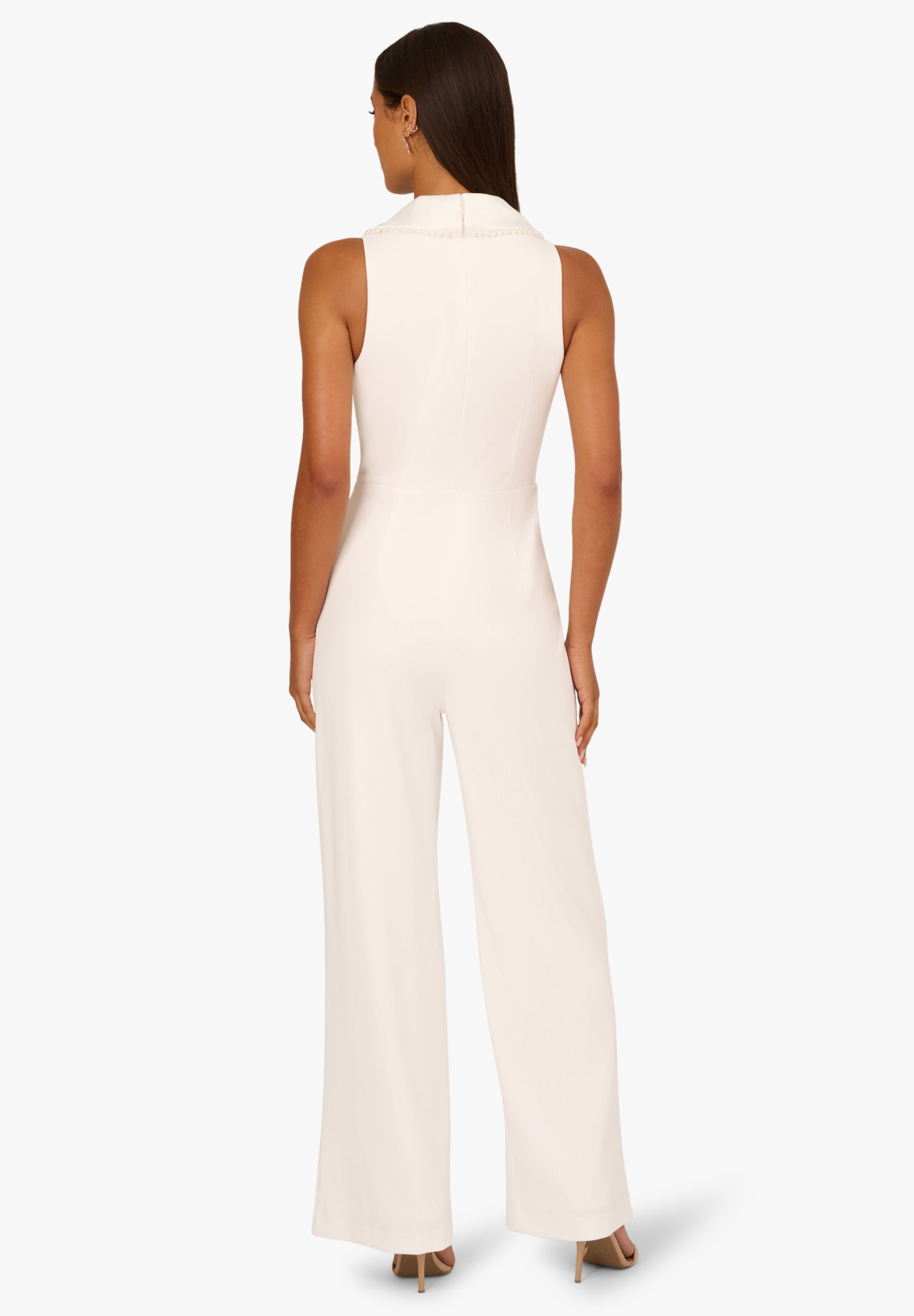 Adrianna Papell PEARL CREPE - Jumpsuit - ivory/weiß - Zalando