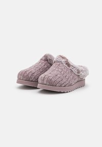Skechers Wide Fit KEEPSAKES - Papucsok - mauve