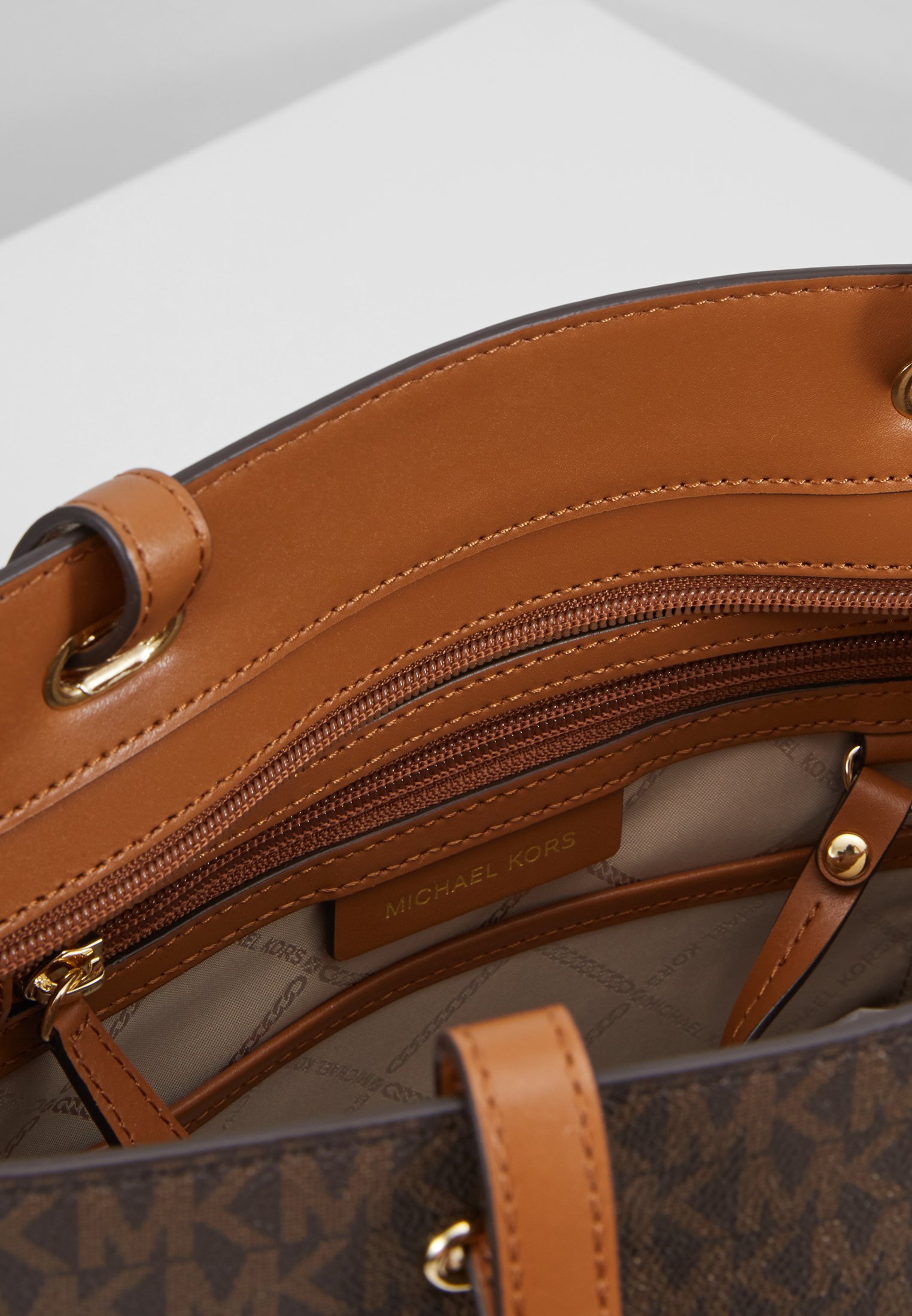 MICHAEL Michael Kors Shoppingveske acorn Zalando.no MICHAEL Michael Kors Shoppingveske pink Zalando.no