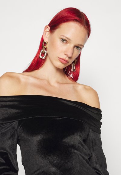 GmbH OFF SHOULDER MINI DRESS - Cocktail φόρεμα / Φόρεμα για πάρτι - black