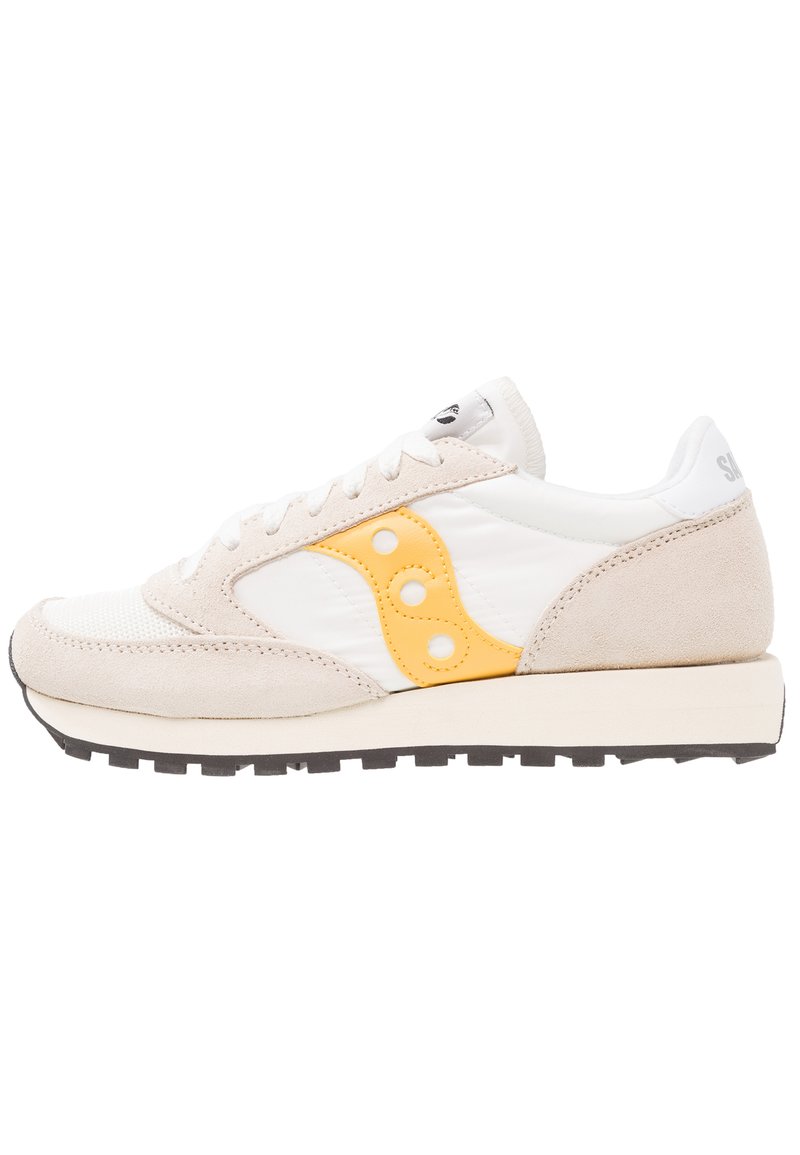 Saucony JAZZ - Zapatillas - cement/yellow/blanco -