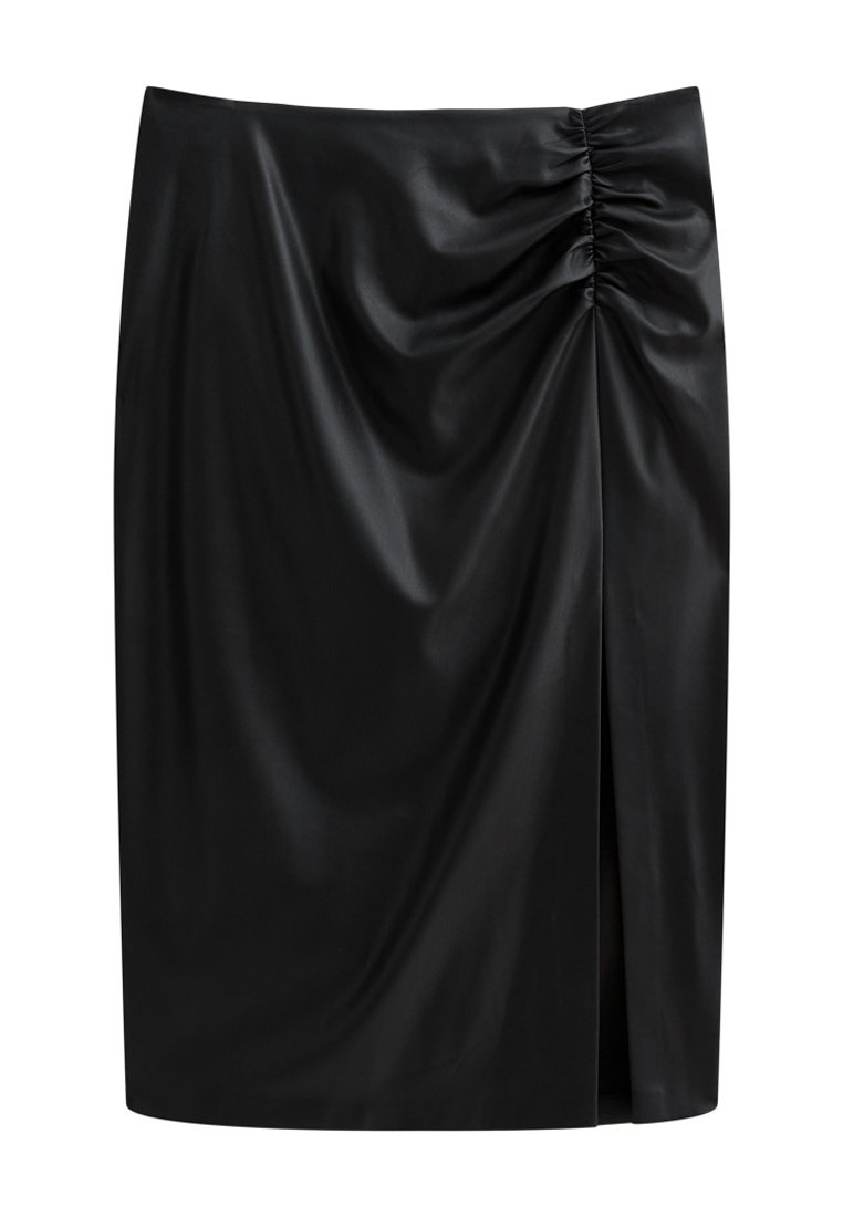 New Look Curves Kokerrok zwart New Look Curves Kokerrok zwart