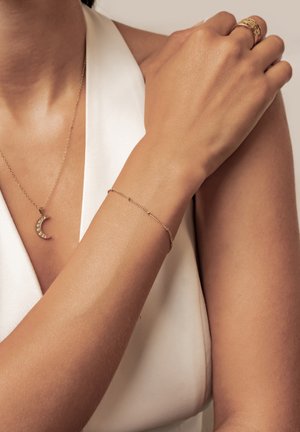 Hey Happiness, DAINTY BOBBLE CHAIN - Bracelet - gold-coloured