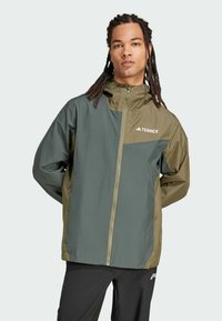 Adidas Terrex 2.5L R J - Vodootporna jakna - legend ivy   olive strata