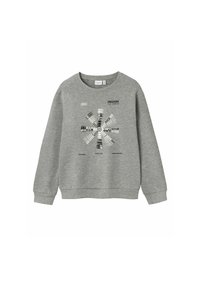 Name it REGULAR FIT - Sudadera - grey melange