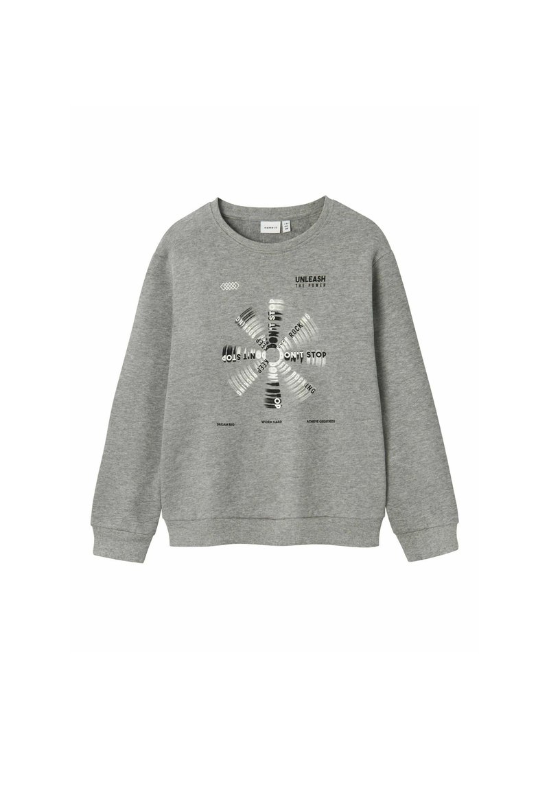 Name it REGULAR FIT - Sudadera - grey melange