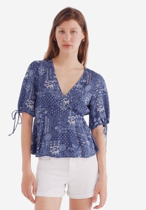 Blouse - blue