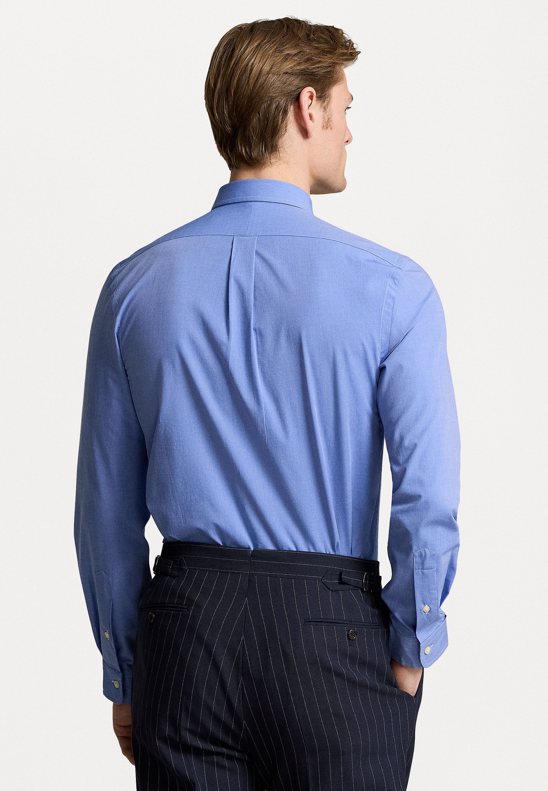 Tシャツ・カットソー Ralph Lauren Shirts (710928254003 2865 BLUE END ON END) Shirt Polo Ralph Lauren - POLO RALPH LAUREN - AsterModa