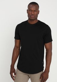 Only & Sons ONSMATT LONGY TEE 7 PACK - T-shirt básica - white/black/light grey melange