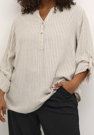 Blouse - mottled brown