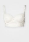 LONGLINE BRA INFINTE - Voorgevormde BH - open white