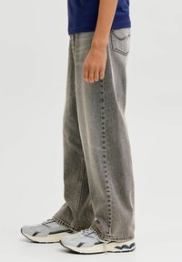 Jack & Jones Junior JJIALEX  - Traperice opuštenog kroja - black denim