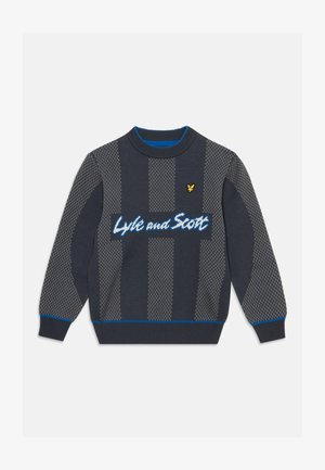Lyle & Scott, FOOTBALL JUMPER UNISEX - Pullover - observer grey