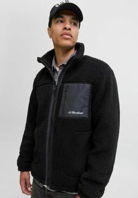Jack & Jones JJESOHO TEDDY  NOOS - Fliisjakk - black