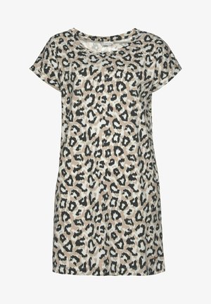 LASCANA, Nightie - ecru nougat schwarz