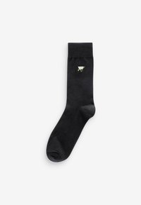 Next EMBROIDERED EIGHT PACK - Zoknik - black gardening
