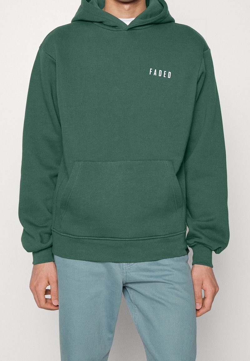 FADED Jersey con capucha - dark green
