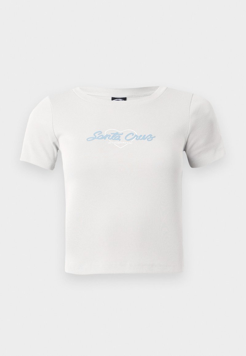 Santa Cruz T-shirt print blauwgrijs Santa Cruz T-shirt print blauwgrijs