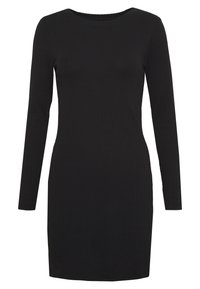 Even&Odd Petite Jerseyklänning - black