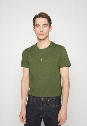 SHORT SLEEVE - Basic T-shirt - army olive