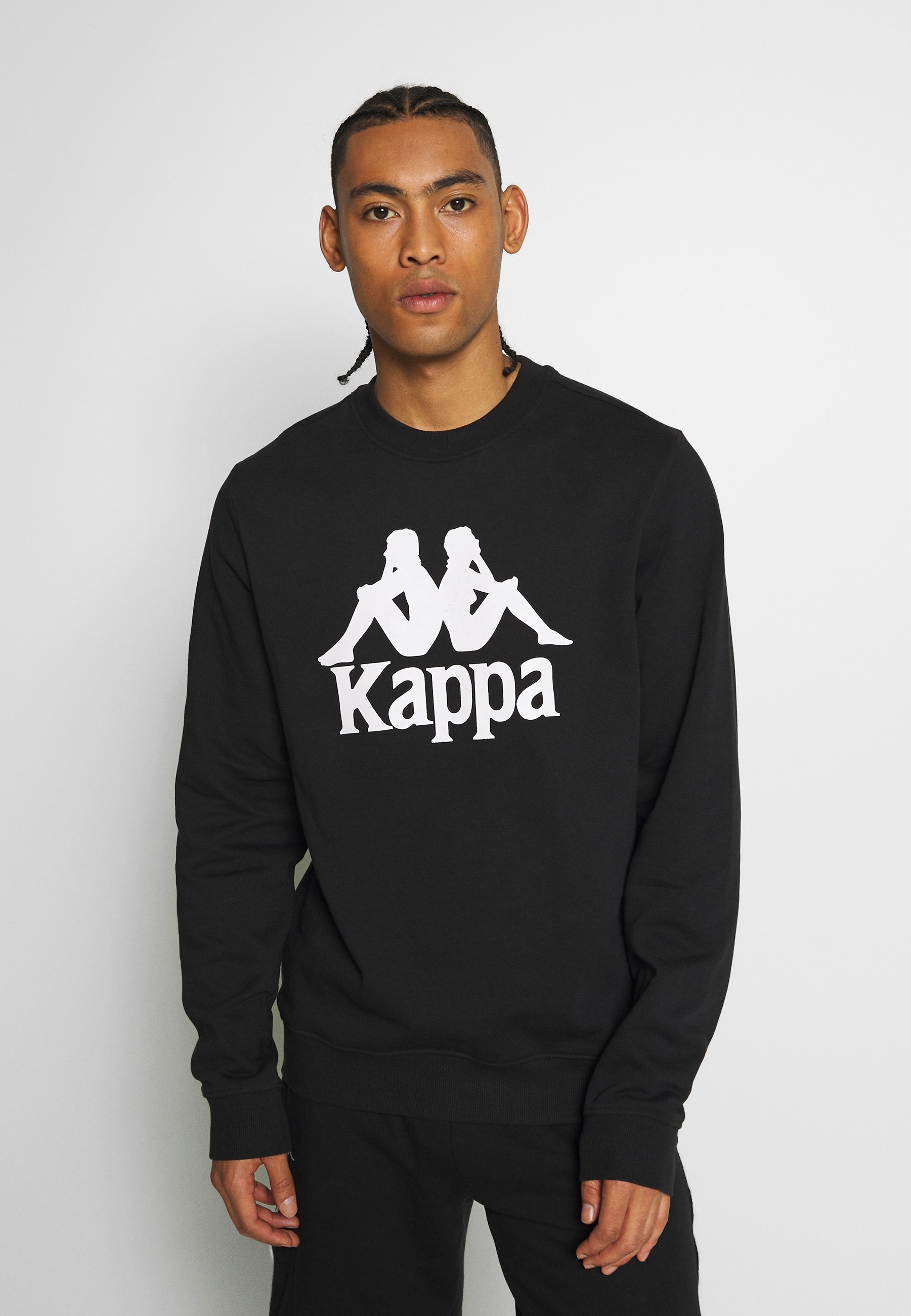 caviar/schwarz Kappa - Sweatshirt