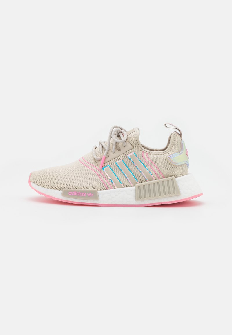 Nmd r1 trainers clear pink white Clearance