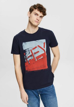 REGULAR FIT - Print T-shirt - navy