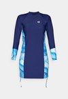 WOMENS TUNIC ALLOVER - Haljina od žerseja - navy blue