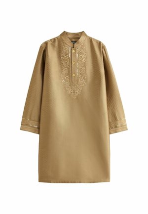 EMBROIDERED REGULAR FIT - Camicia - gold