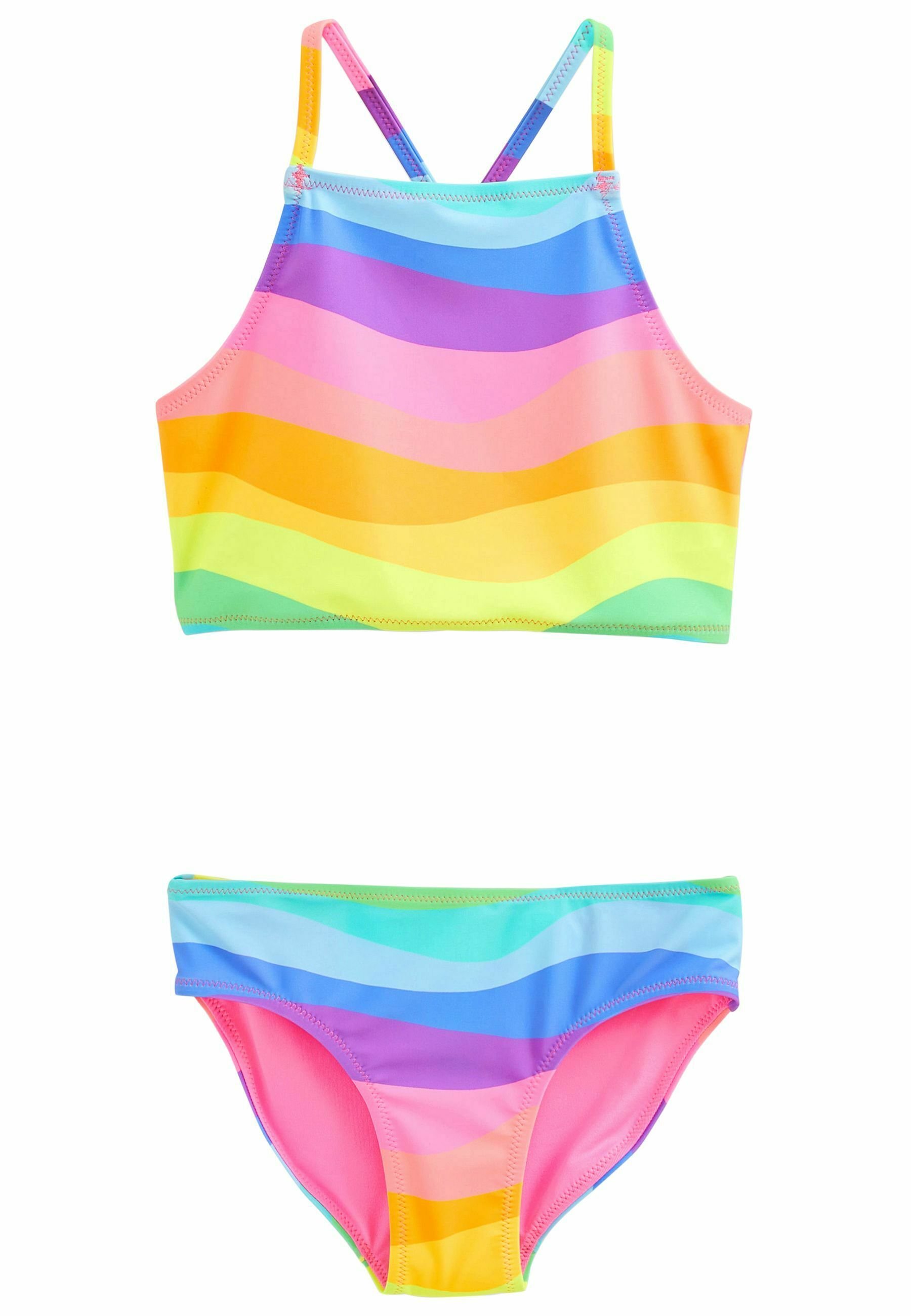 SET STANDARD - Bikini - multi bright stripe/rosa - Zalando.es