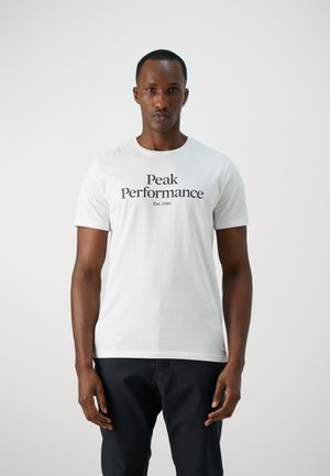 ORIGINAL TEE - T-shirt imprimé - offwhite/black