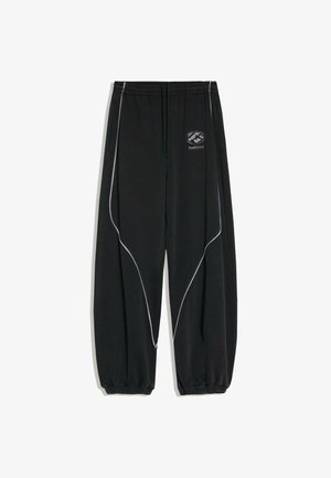 Bershka, WASHED PIPINGS - TROUSERS - Pantalon de survêtement - dark grey