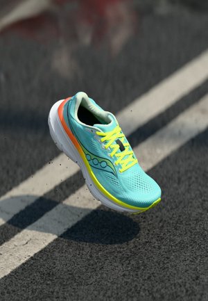 Saucony GUIDE 19 - Laufschuh Straße - splash/citron