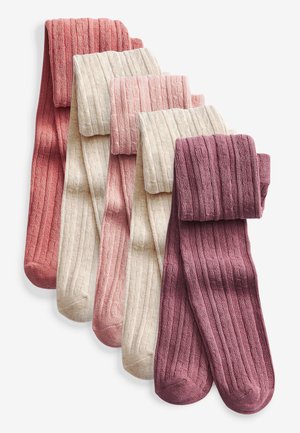 5 PACK - Strumpfhose - berry