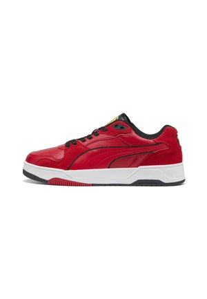 Puma Sneaker low - rosso corsa- black