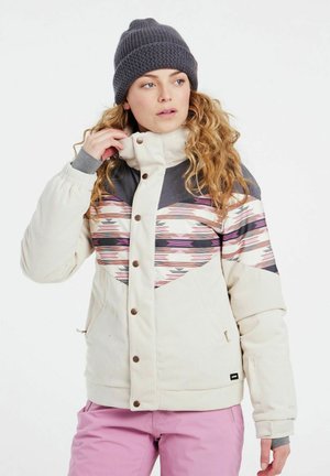 PRTLUCHU - Snieglenčių striukė - kitoffwhite