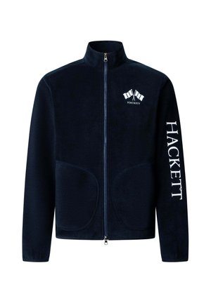 Hackett London, HACKETT LONDON SWEATSHIRT HERITAGE LRC POLAR FLC - Giacca in pile - old navy