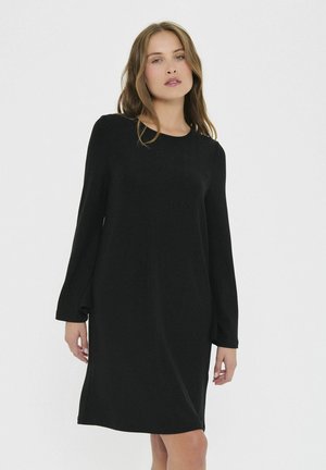 NORIA - Strickkleid - black