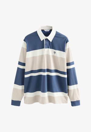 Next, Poloshirts - blue neutral stripe