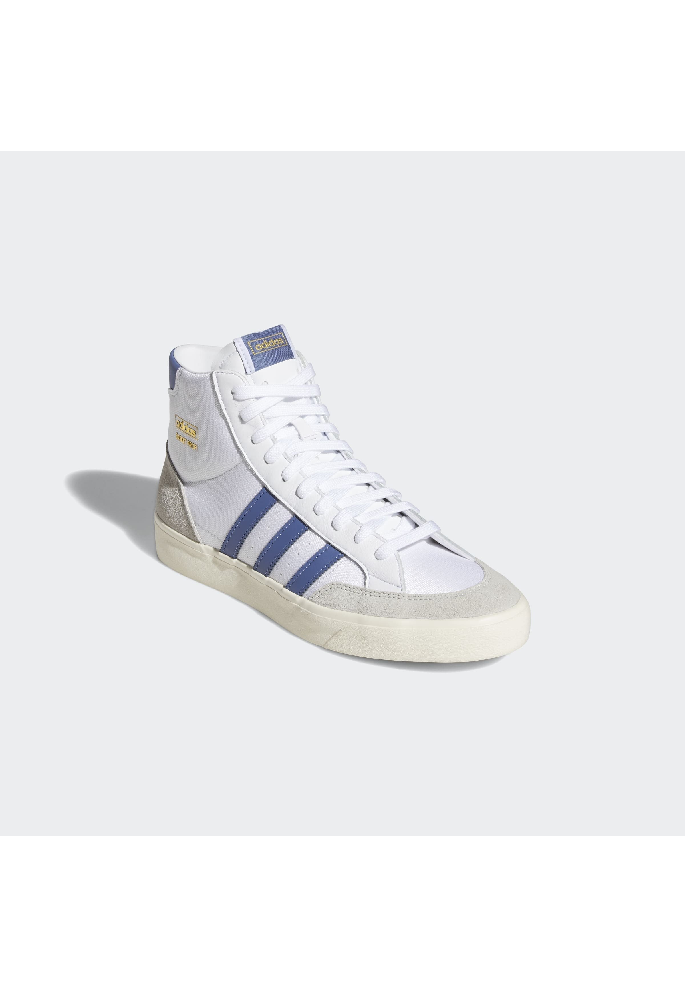 adidas Originals BASKET PROFI VULCANIZED SHOES - Sneakers alte - ftwr  white/cream white/crew blue/bianco - Zalando.it