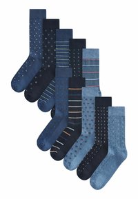 Unselected, blue pattern