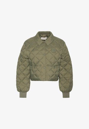 Calvin Klein Jeans, ULW SHORT SEASONAL QUILTED LINER - Vinterjakker - dusty olive