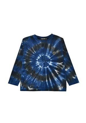 LANGARM BATIKALLOVER - Langarmshirt - blau