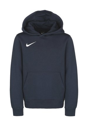 Y NK FLC PARK20 PO HOODIE - Hoodie - obsidian / white