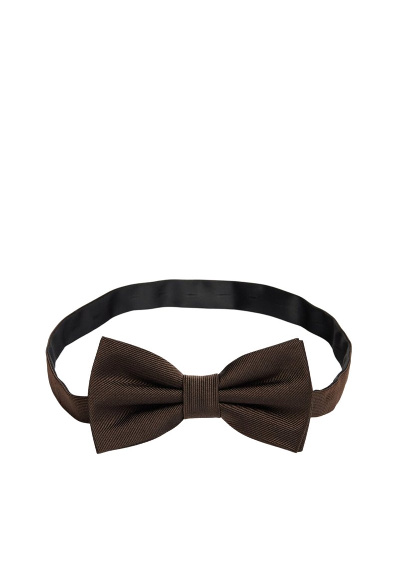 John Henric PRE-TIED SOLID - Fluga - brown