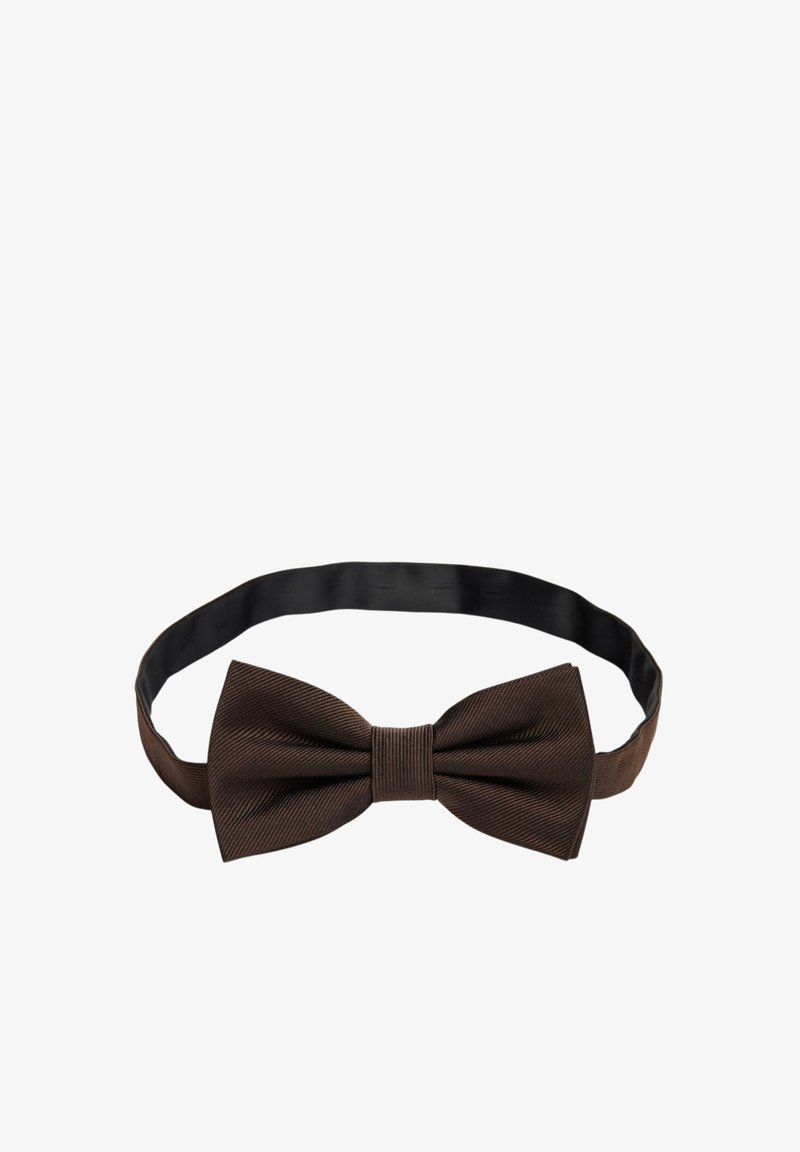 John Henric PRE-TIED SOLID - Fluga - brown