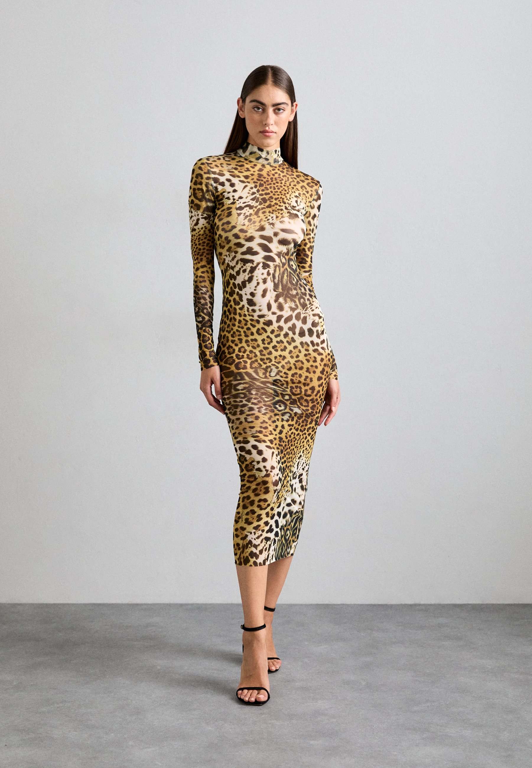Roberto Cavalli Cocktail dress / Party dress - naturale/dark brown -  Zalando.ie